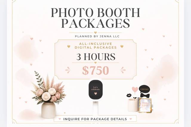 Digital photo booth package