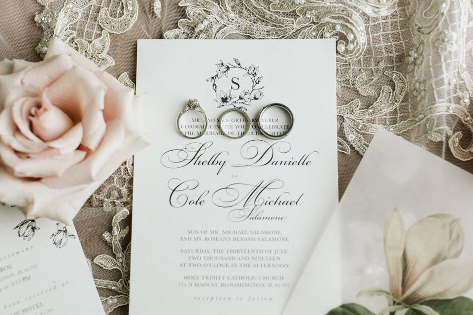 Steal Magnolias Invitations