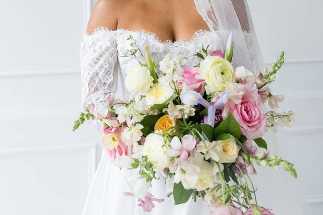 Elegant and whimsical bouquet