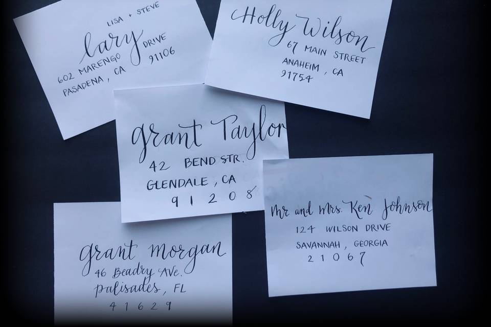 Chandler Designs Calligraphy