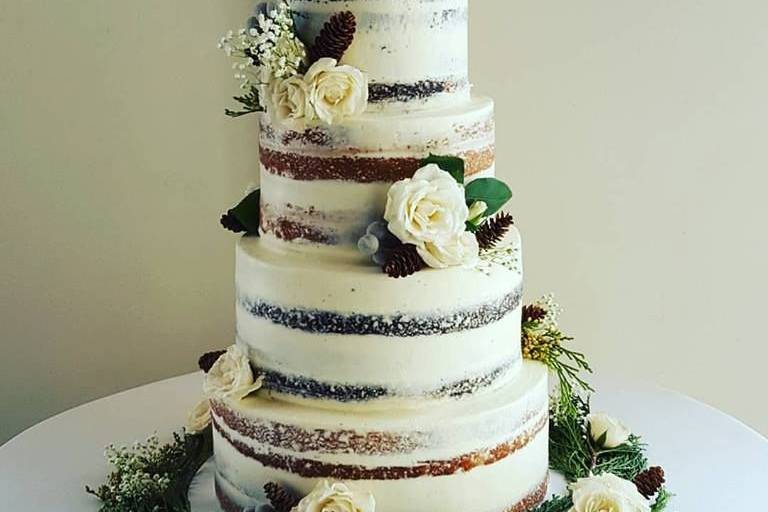 Naked cake