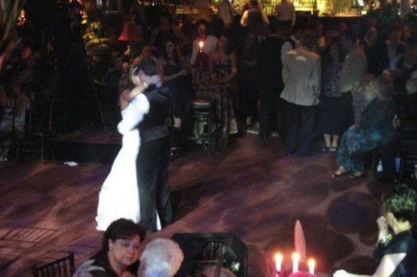 Couple dancing