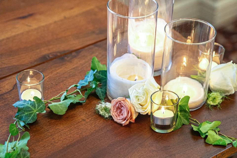 Sweetheart Table Decor