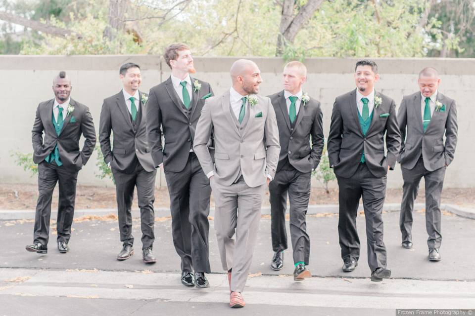 The groomsmen