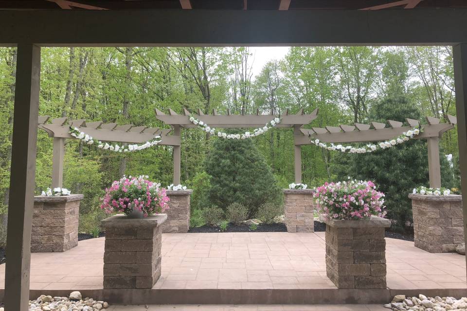 Outdoor wedding
