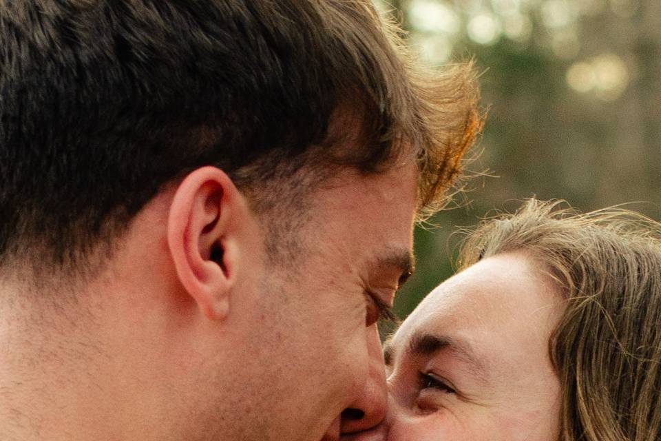 Fiances very close