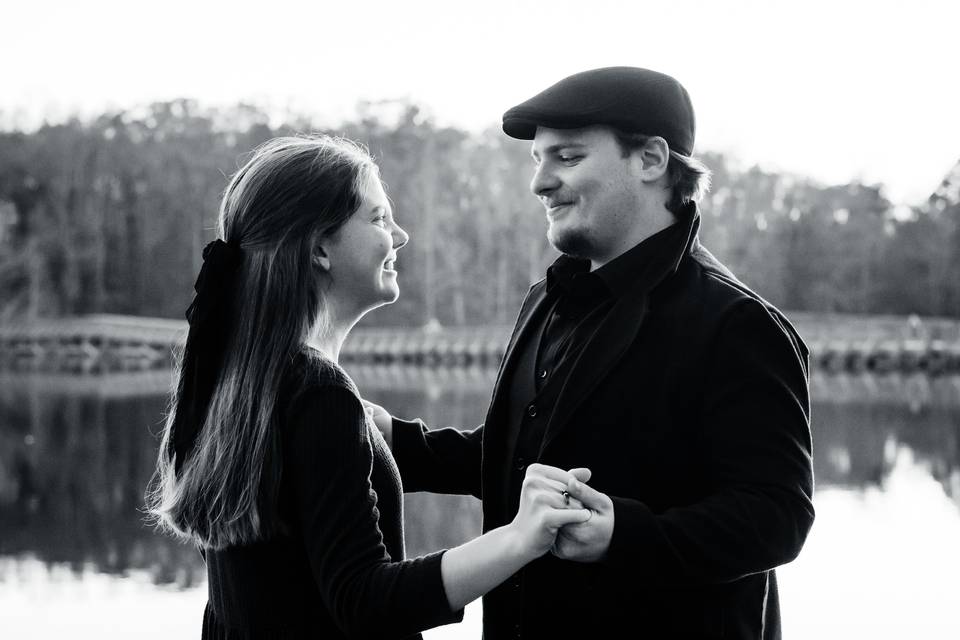 Couple dancing
