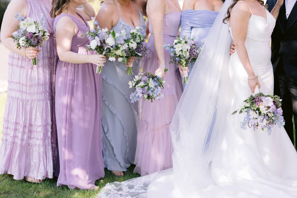 Bride & Bridesmaids Bouquets