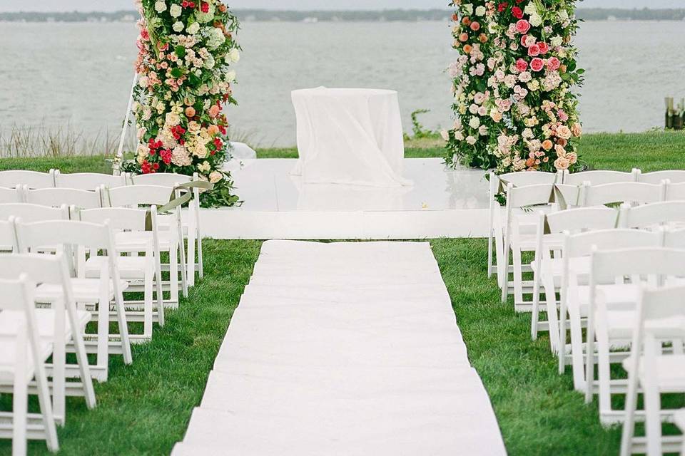Ceremony Floral Chuppah