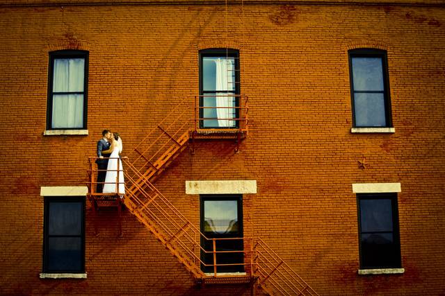 Wedding couple