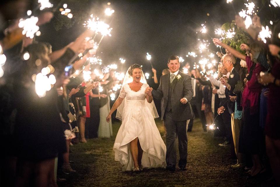 Sparklers - Mike Burley Photography