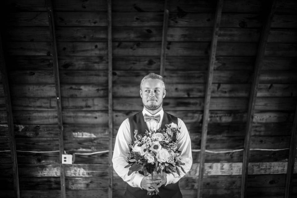 The groom - Mike Burley Photography