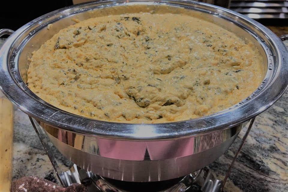 Crab artichoke dip