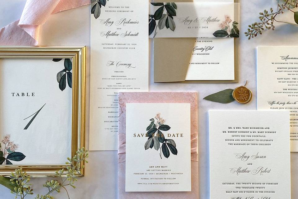 Paperwhites Invitations