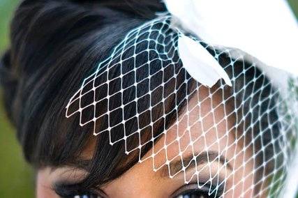 Side swept bangs