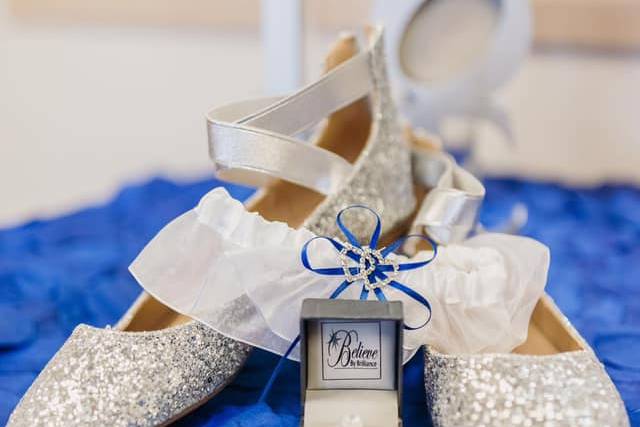 Shoes and ring