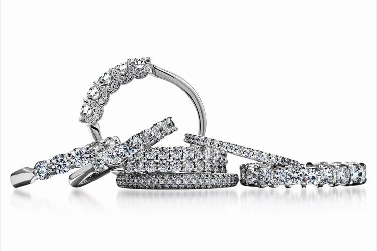Exclusively Diamonds Signature Collection Open By-Pass Fashion Ring