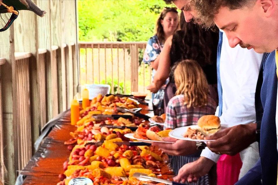 We offer buffet options!