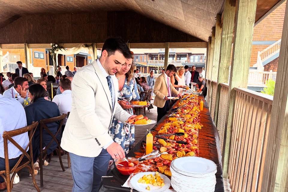 We offer buffet options!