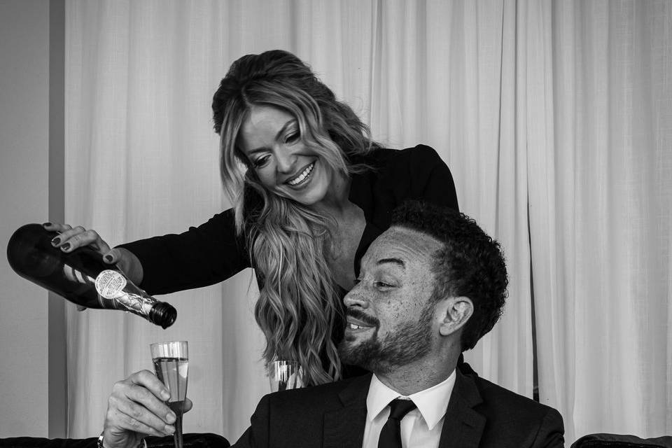 Accessible engagement photos