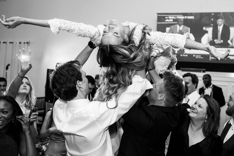 Crowd surfing