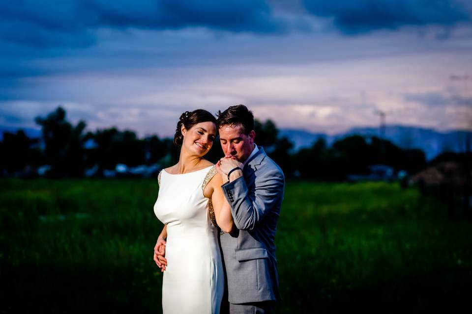 Bride & Groom Portrait