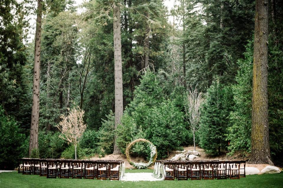 Outdoor ceremony