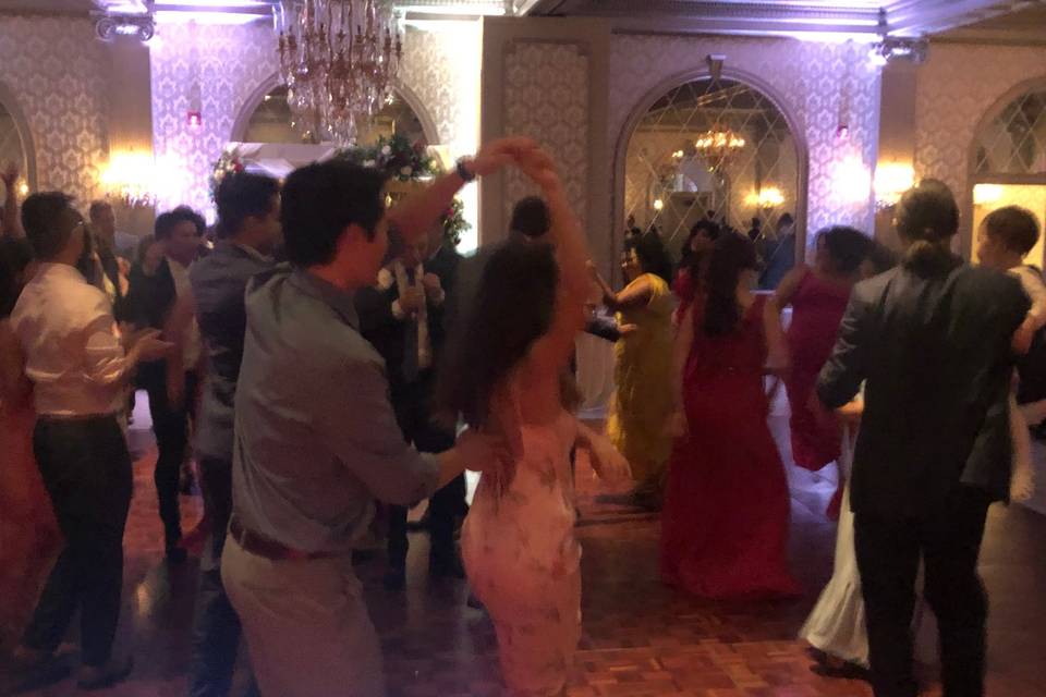 Bride with Salsa moves