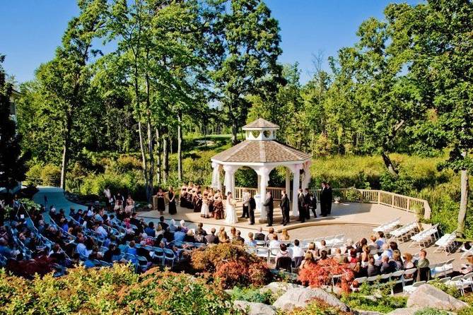 A wedding ceremony