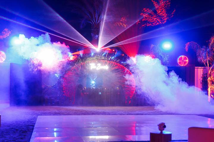 Beach Club at Night