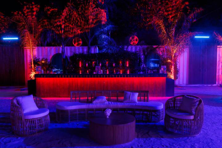 Beach Club at Night