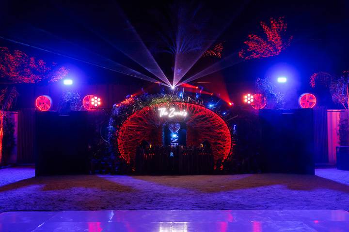 Beach Club at Night
