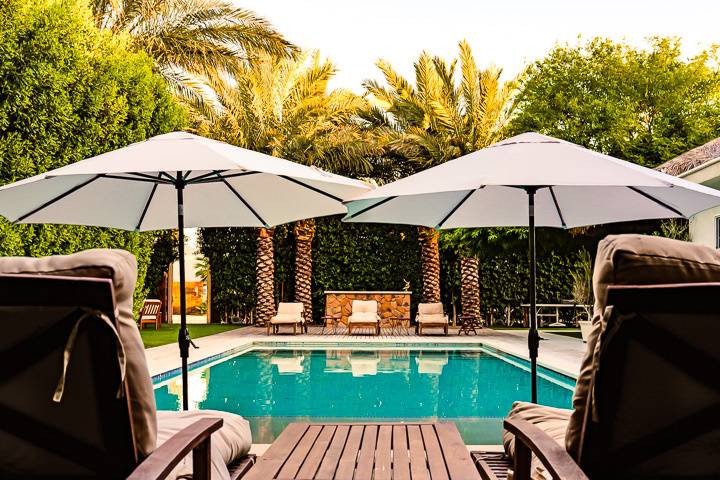 Poolside