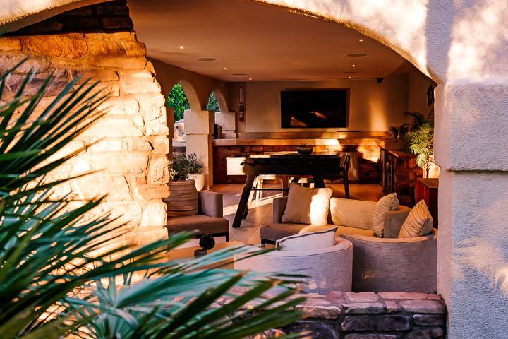 Outside Lounge Areas