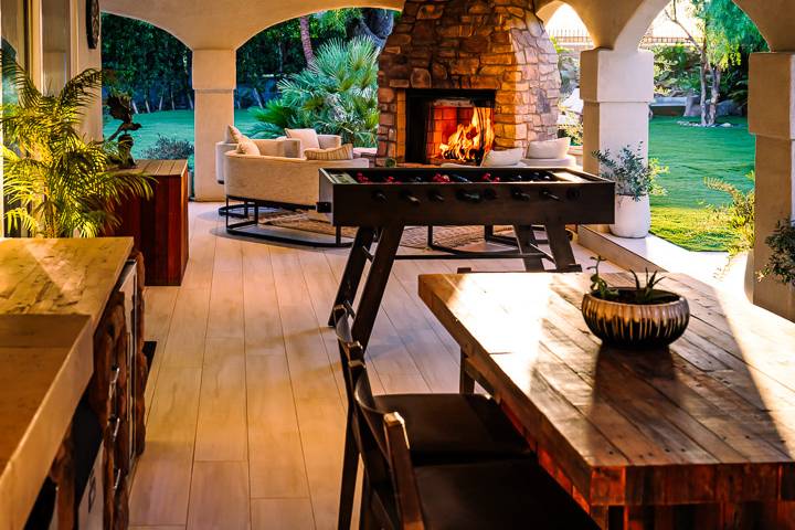 Outside Lounge Areas