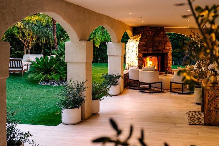 Outside Lounge Areas