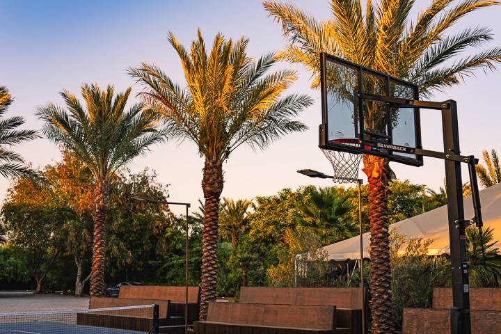 Basketball/Pickle Ball Court