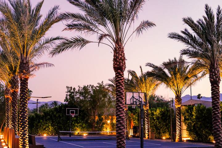 Basketball/Pickle Ball Court