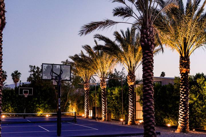 Basketball/Pickle Ball Court
