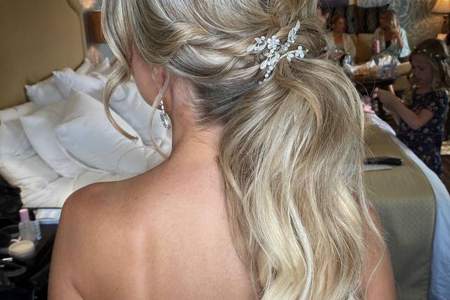 Long ponytail