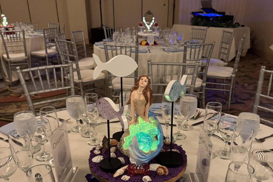 The Little Mermaid Centerpiece