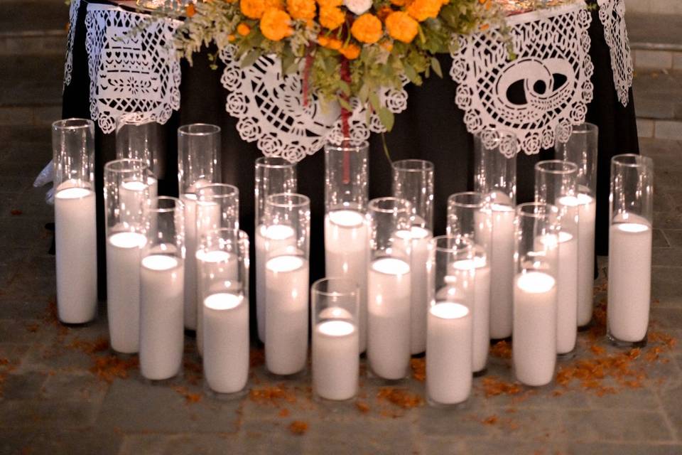 Day of the Dead Head Table