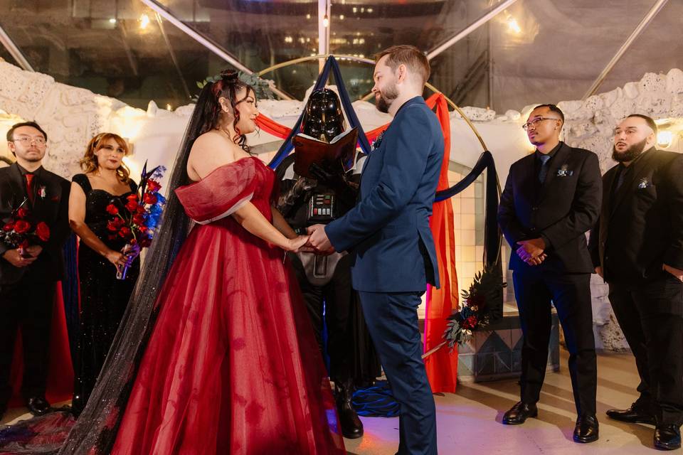 Star Wars Wedding Ceremony