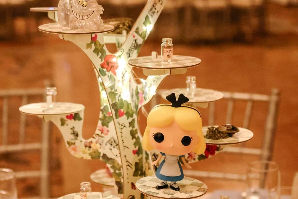 Alice in Wonderland Centerpiec