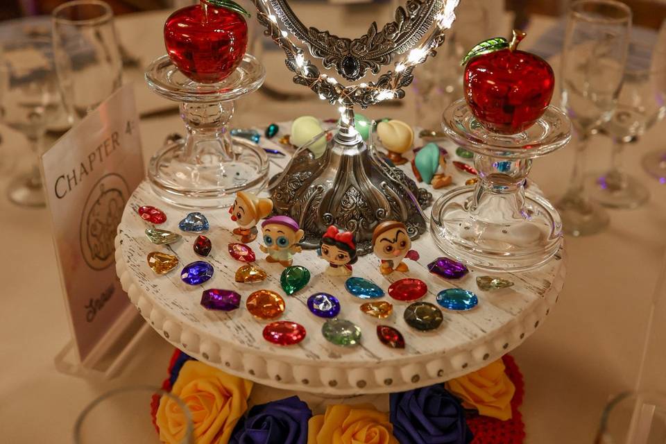 Snow White Centerpiece