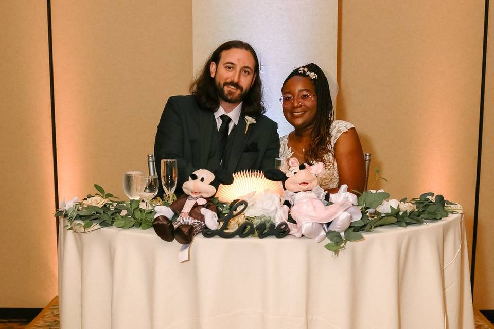 Storybook Themed Head Table