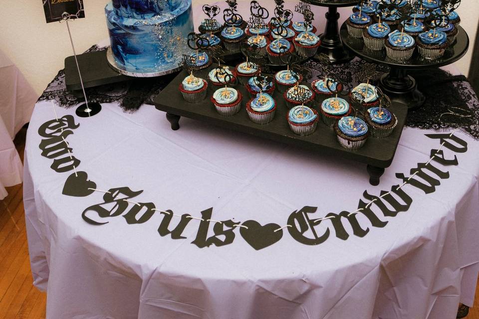 Gothic Celestial Cake