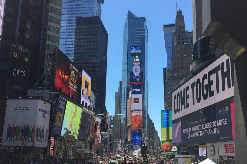 Times Square & Broadway Vibes