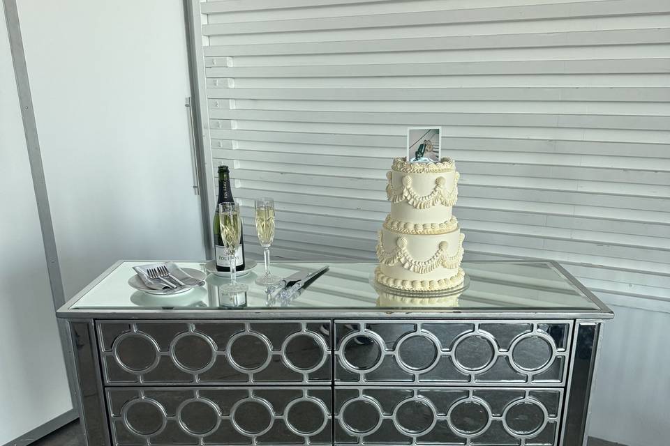 Wedding Cake Table Display
