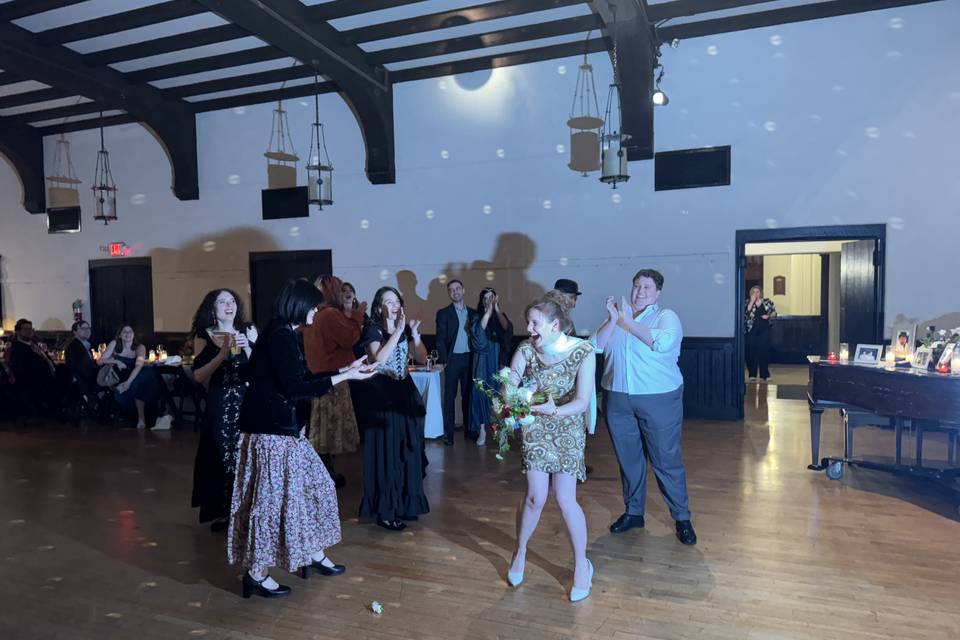 Bouquet Toss